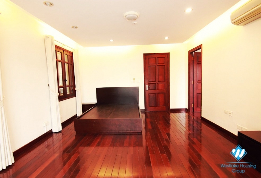 High quality and spacious house for rent in Ciputra, Tay Ho, Hanoi - Unfurnished